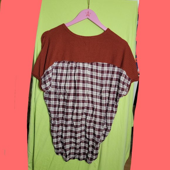 Warehouse One High-Low Batwing Tee - Picture 2 of 3